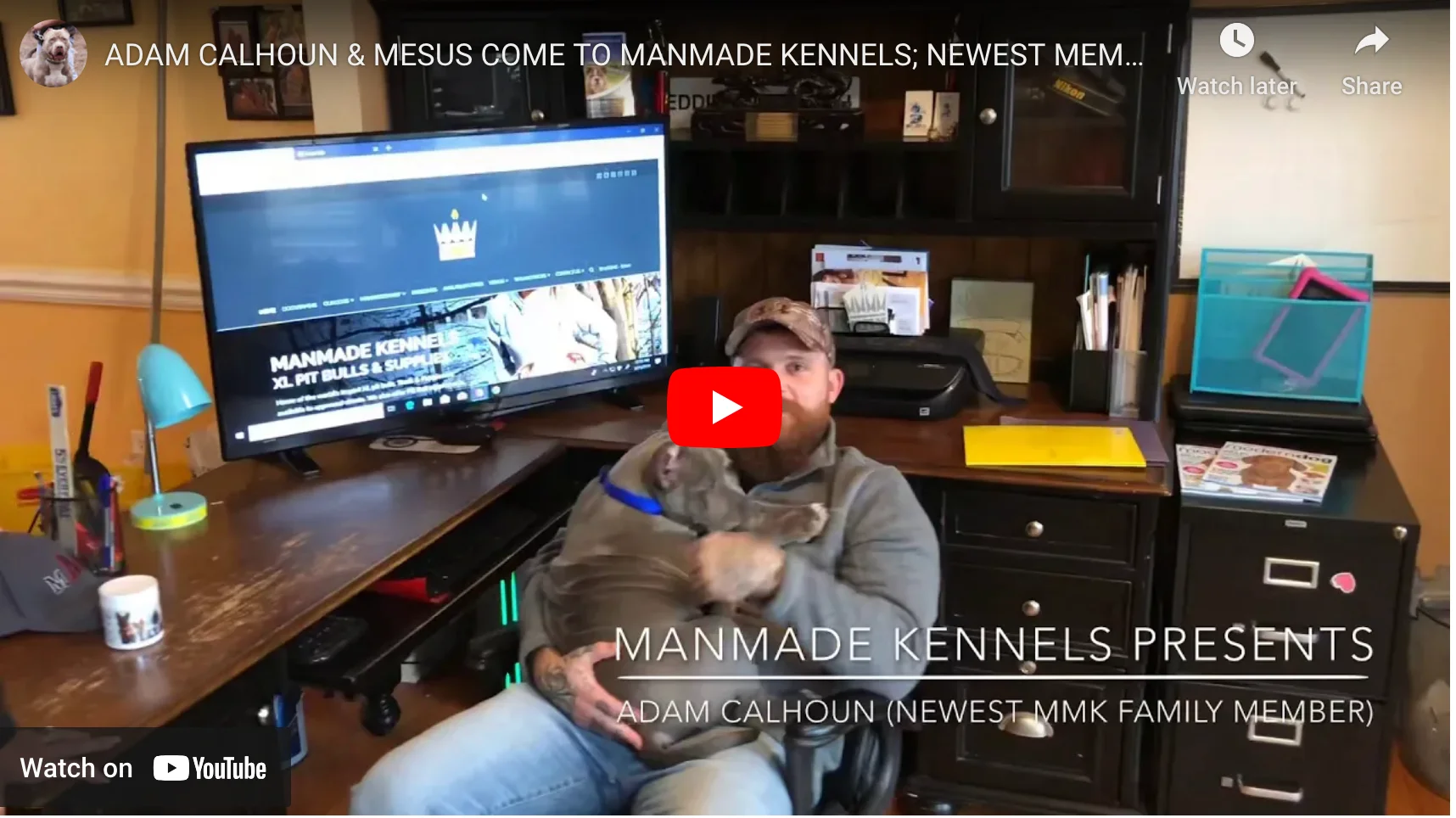 ManMade Kennels Adam Calhoun