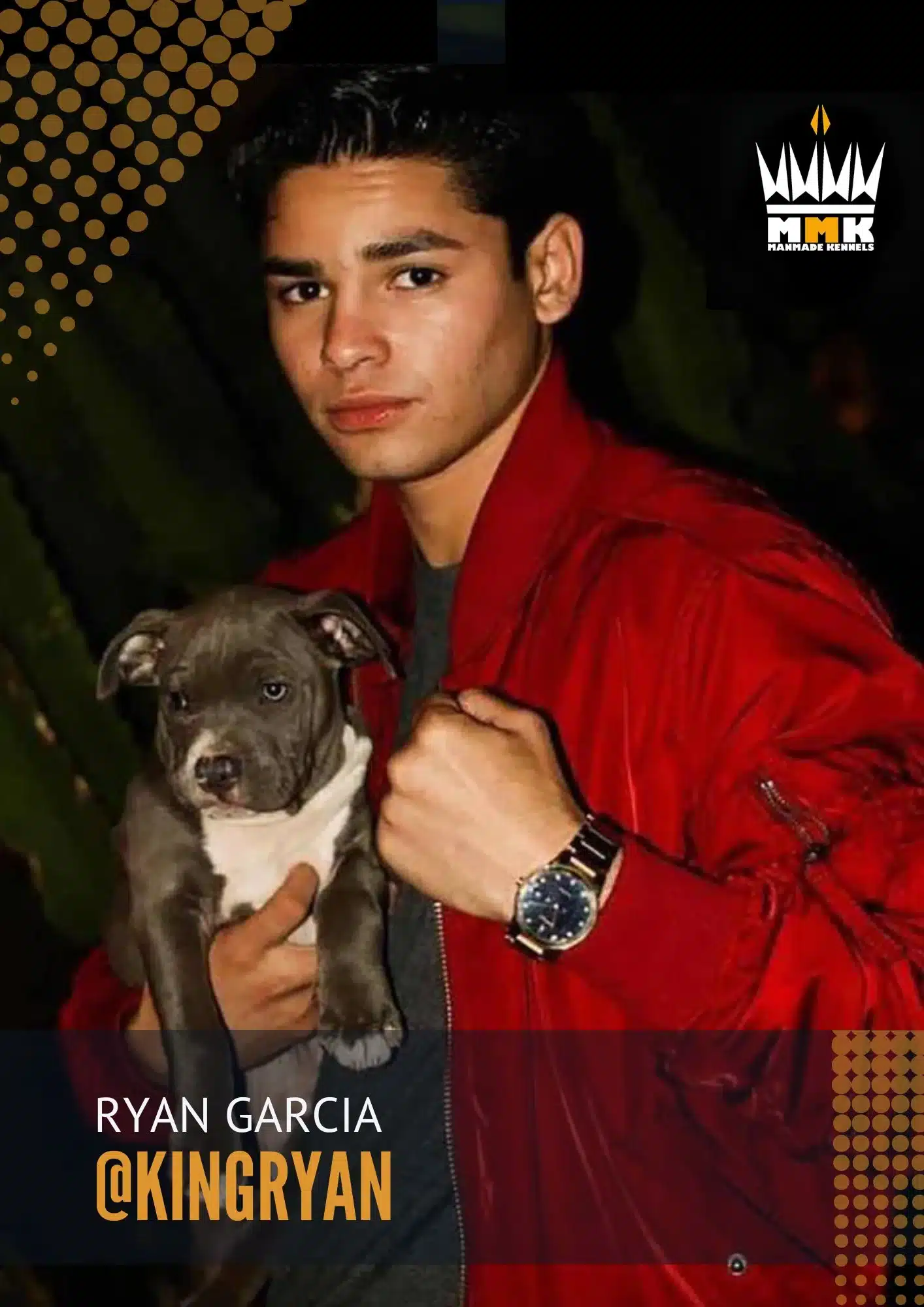 Ryan Garcia XL Pitbull Dog