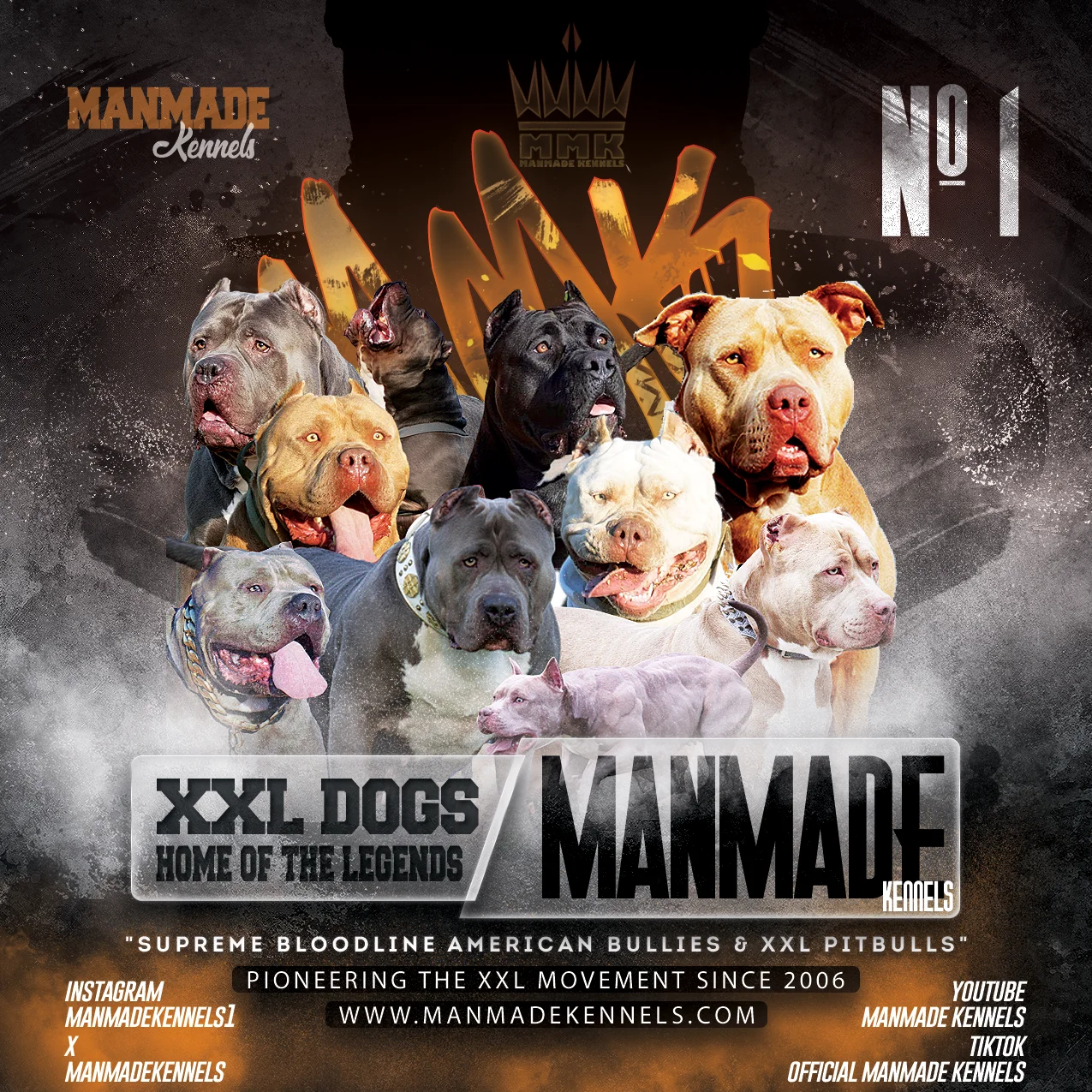 ManMade Kennels Pitbull Breeders